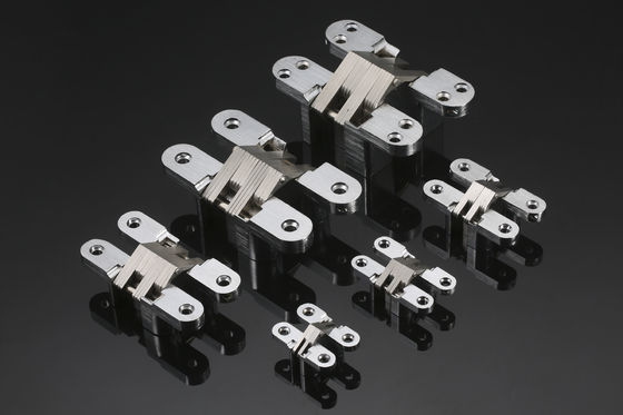 Wewnętrzny regulowany zawias wpuszczany Niewidoczny zawias Wodoodporna stal nierdzewna